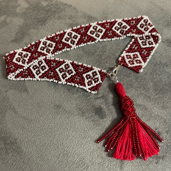 Ukrainian jewelry necklace NWT Sylanka - Picture 8 of 9